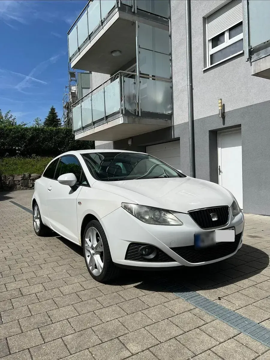 Gebraucht Seat Ibiza SC Sport 86 PS (63 kW) 2009 Weiß Kleinwagen