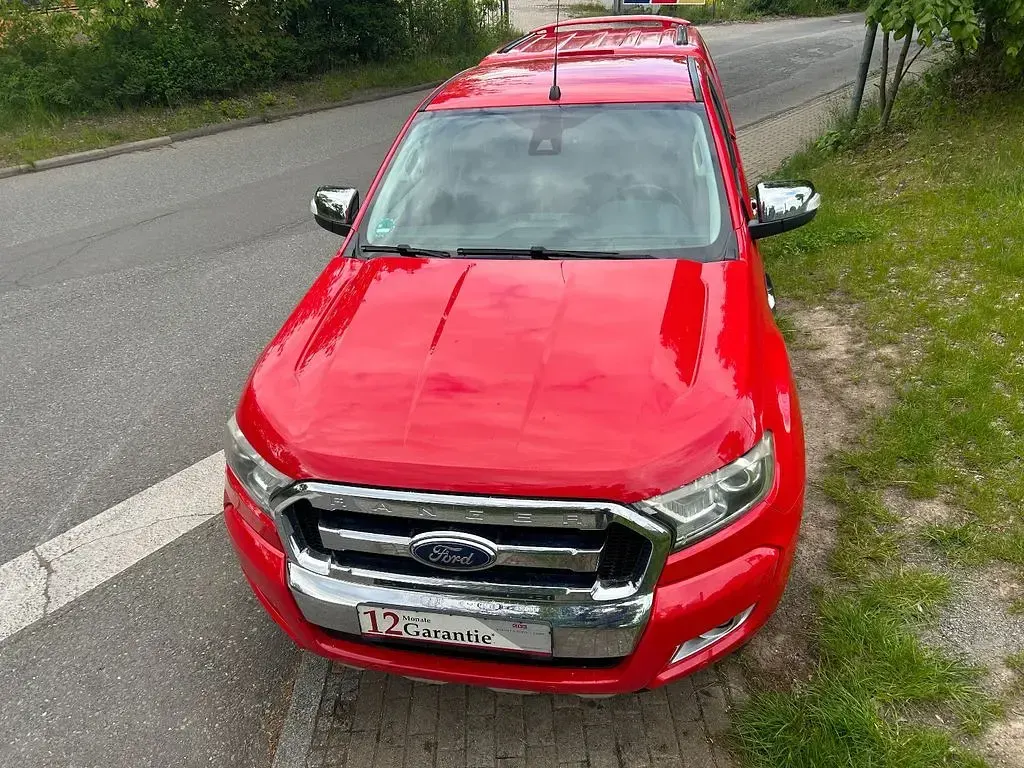 Gebraucht Ford Ranger Limited 160 PS (117 kW) 2016 Rot Pickup