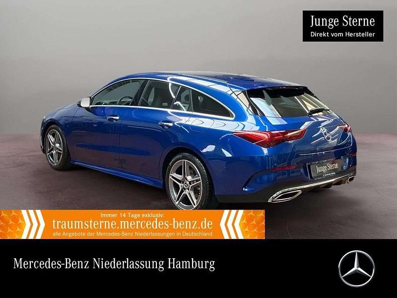 Spektralblau Gebraucht 2024 Mercedes CLA200 AMG Kombi | 32.590 € (Guter Preis) - Bild 1/3