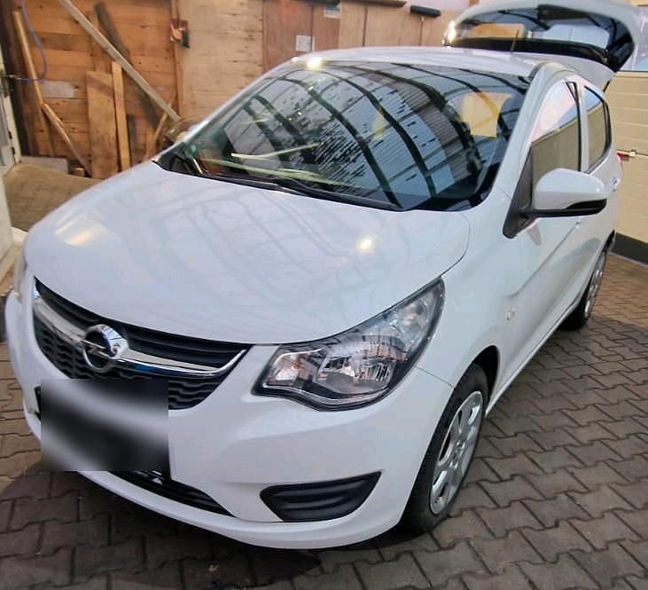 Weiß Gebraucht 2016 Opel Karl Kleinwagen | 3.999 € (Guter Preis) - Bild 1/4