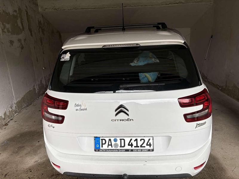 Gebraucht Citroën C4 SpaceTourer SELECTION 120 PS (88 kW) 2017 Weiß Van / Kleinbus
