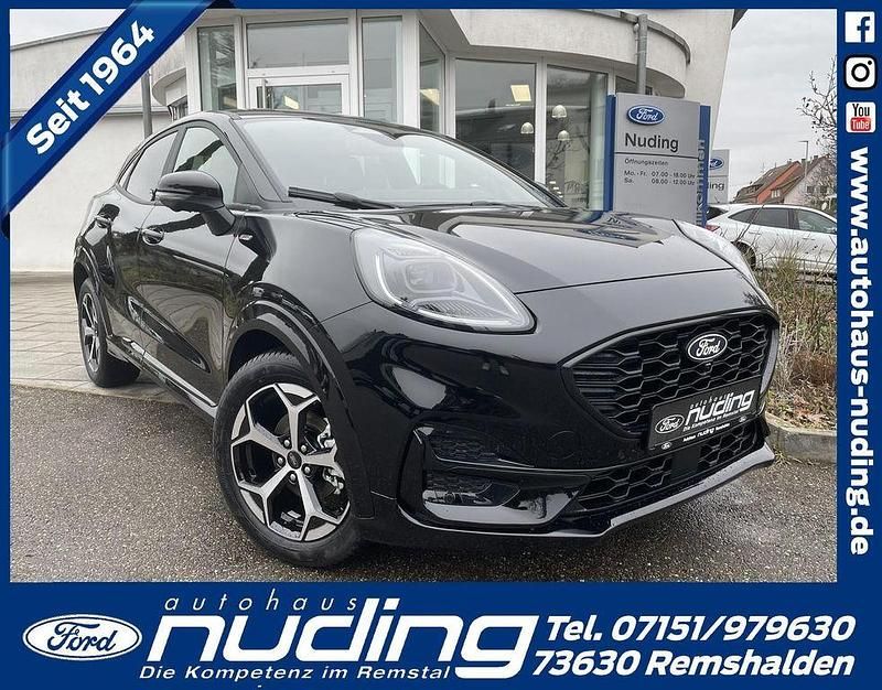 Obsidianschwarz Neu 2025 Ford Puma ST-Line SUV | 31.340 € - Bild 1/4