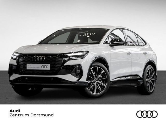 Weiß Gebraucht 2023 Audi Q4 Sportback e-tron Sport SUV | 42.990 € (Fairer Preis) - Bild 1/4