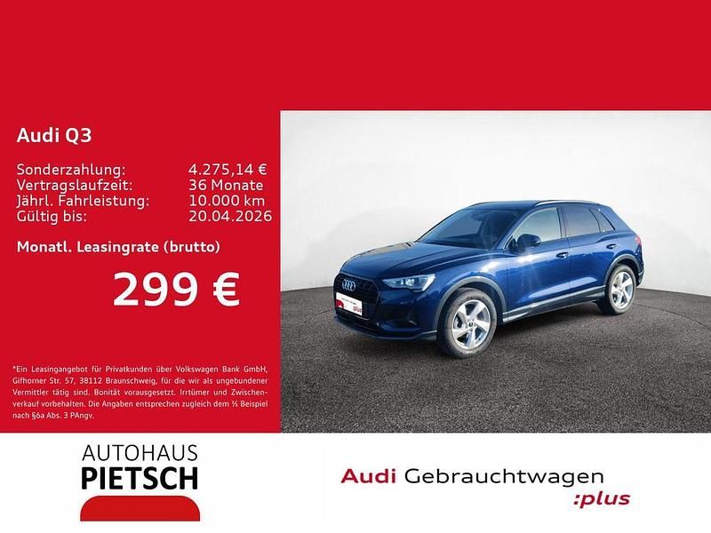 Gebraucht Audi Q3 Advanced 150 PS (110 kW) 2025 Blau SUV