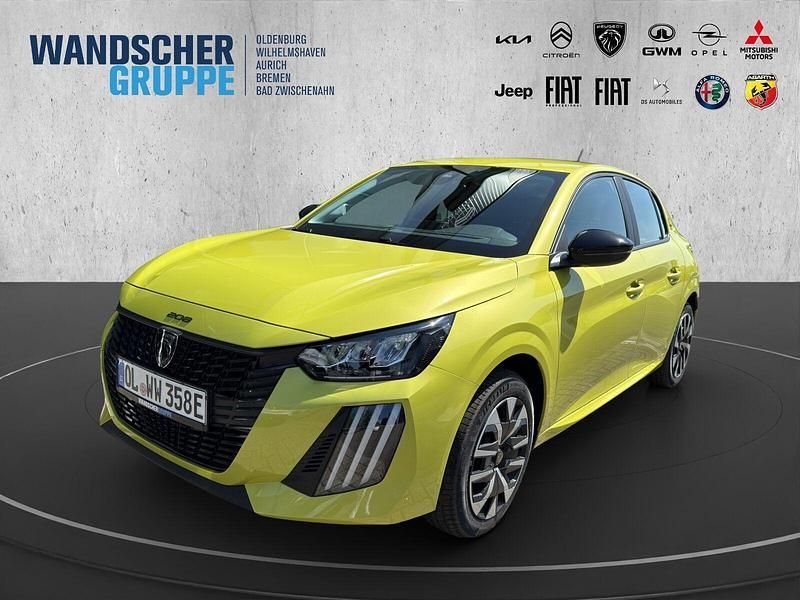Gelb Neu 2025 Peugeot e-208 Style Kleinwagen | 33.590 € - Bild 1/4