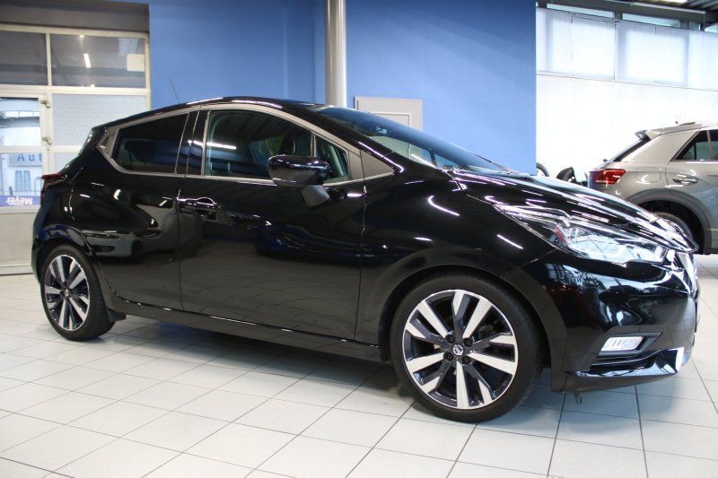 Schwarz Gebraucht 2019 Nissan Micra Tekna Kleinwagen | 13.910 € (Fairer Preis) - Bild 1/4