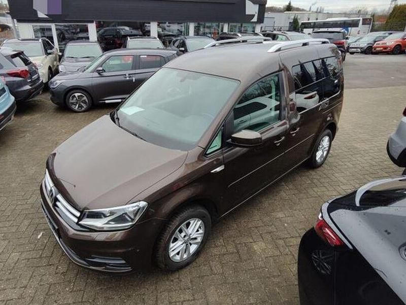 Gebraucht VW Caddy Comfortline 102 PS (75 kW) 2016 Braun Van / Kleinbus