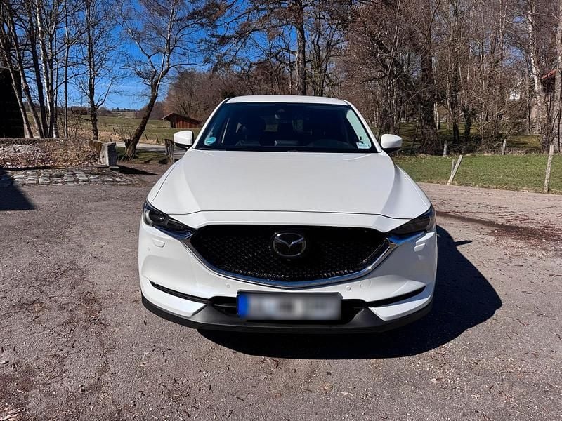 Gebraucht Mazda CX-5 184 PS (135 kW) 2020 Weiß SUV