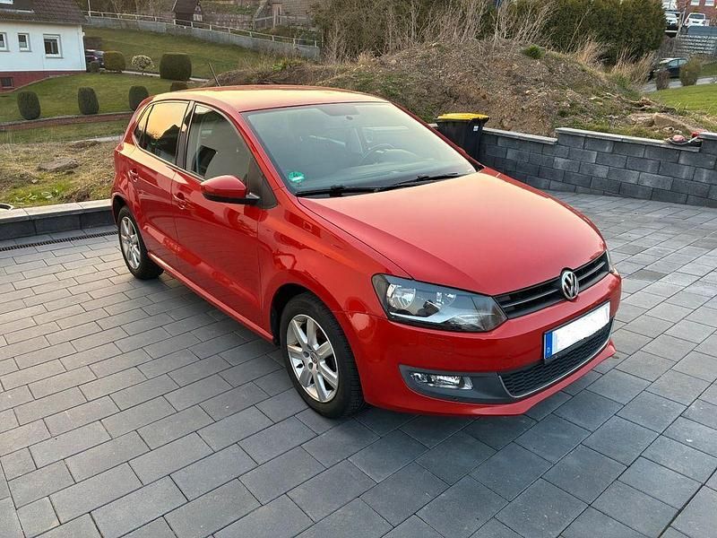 Gebraucht VW Polo Highline 105 PS (77 kW) 2011 Orange Kleinwagen