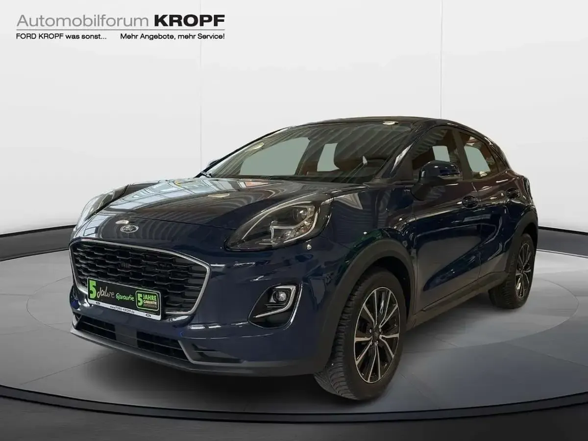 Używany Ford Puma Cool & Connect 95 KM (69 kW) 2021 Niebieski SUV
