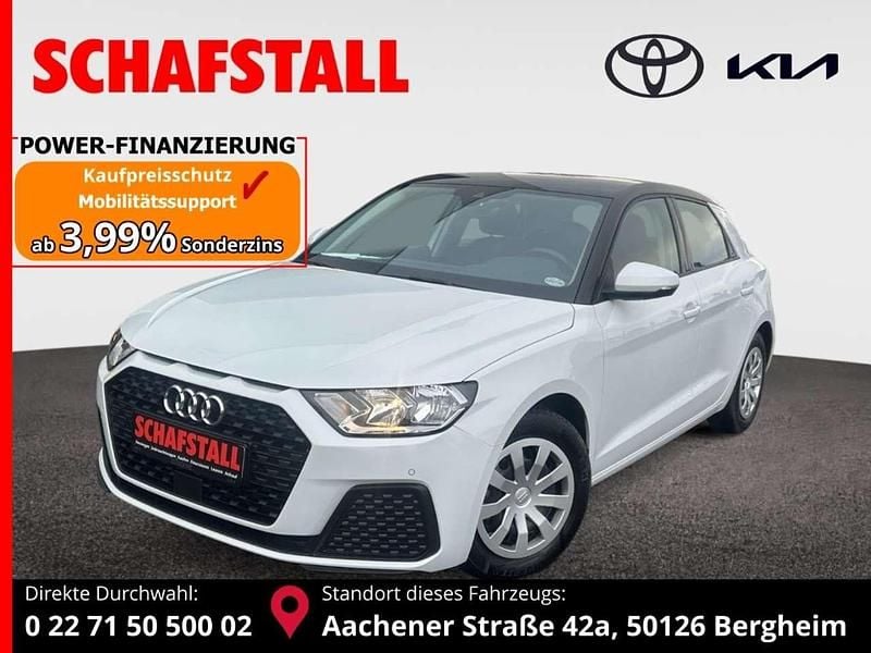 Weiß Gebraucht 2023 Audi A1 Sportback Kleinwagen | 18.979 € (Guter Preis) - Bild 1/3