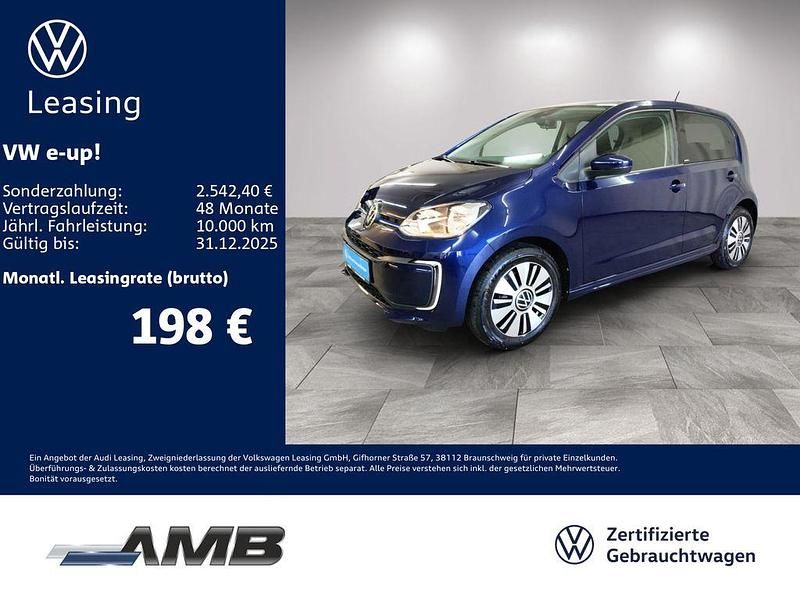 Blau Gebraucht 2021 VW e-up! Sound Kleinwagen | 14.780 € (Fairer Preis) - Bild 1/3