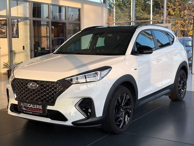 Weiß Gebraucht 2019 Hyundai Tucson N Line SUV | 20.900 € (Fairer Preis) - Bild 1/4