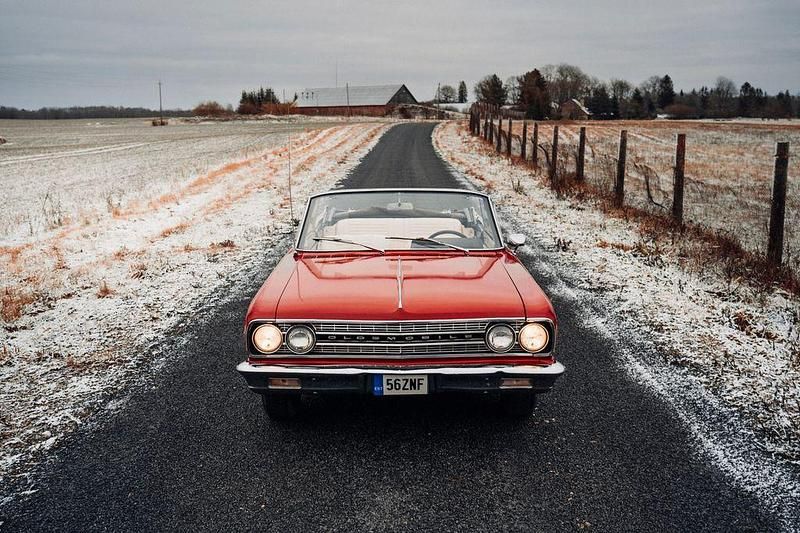 Gebraucht Oldsmobile Cutlass 188 PS (138 kW) 1963 Rot Cabrio