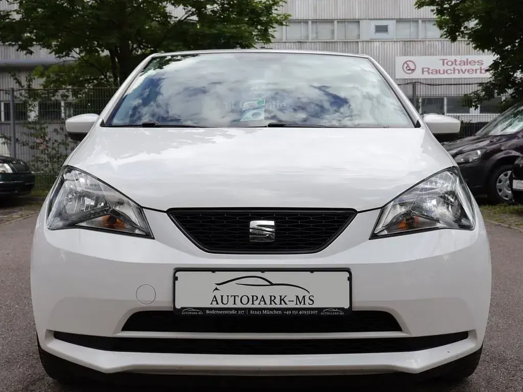 Gebraucht Seat Mii I-Tech 60 PS (44 kW) 2014 Weiß Kleinwagen