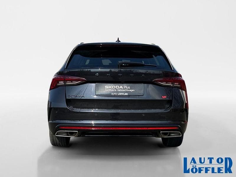 Gebraucht Skoda Octavia RS 245 PS (180 kW) 2022 Schwarzmagic perleffekt (metallic) Kombi