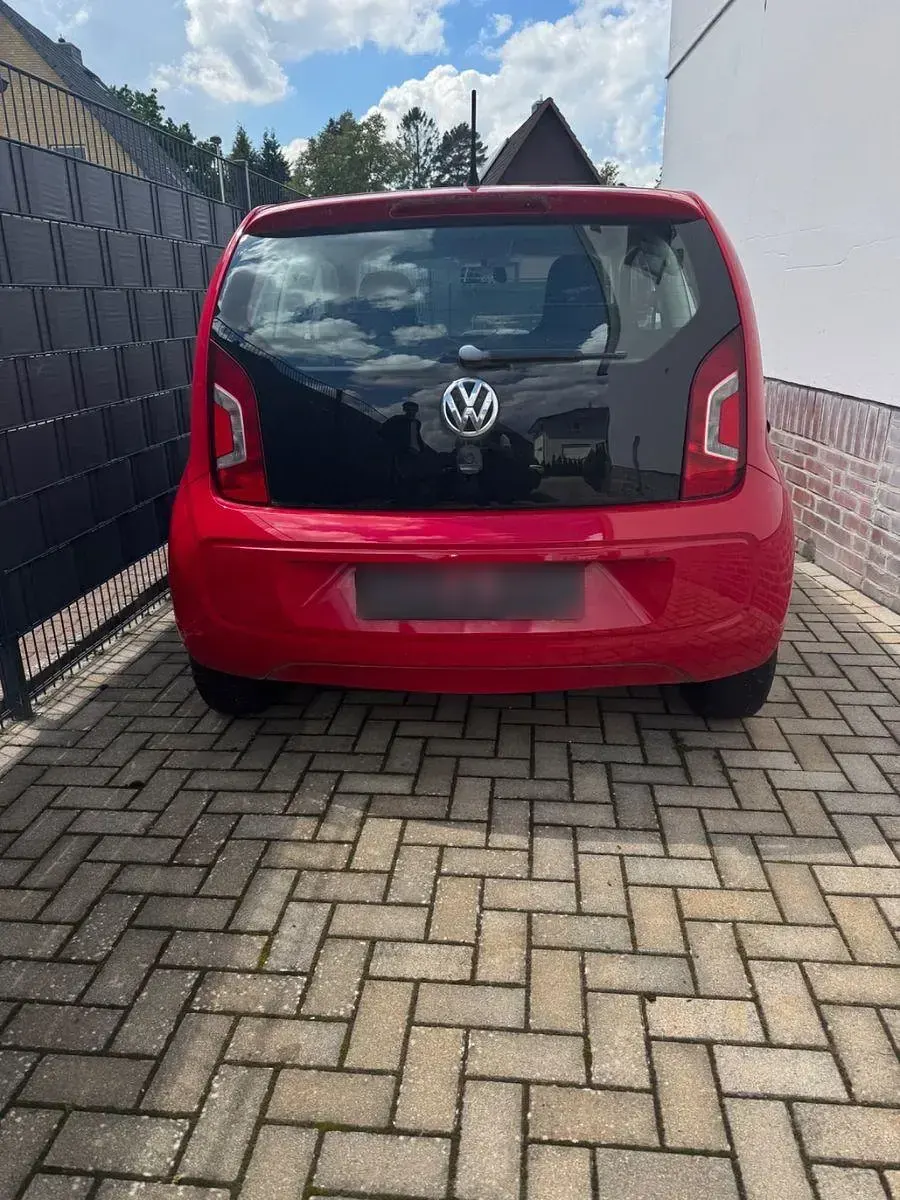 Gebraucht VW up! move up! 60 PS (44 kW) 2015 Rot Kleinwagen