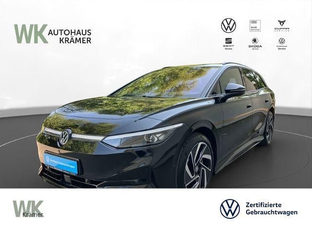 Schwarz Gebraucht 2024 VW ID.7 IQ Drive Limousine | 49.990 € - Bild 1/4