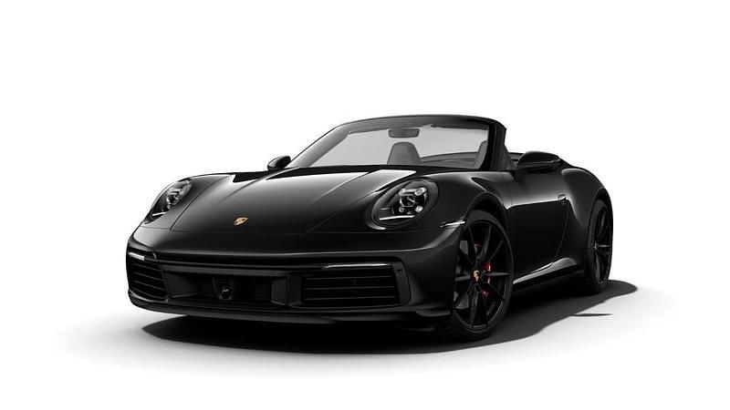 Tiefschwarzmetallic Gebraucht 2019 Porsche 911 Carrera 4S Cabrio | 124.790 € (Etwas zu teuer) - Bild 1/4