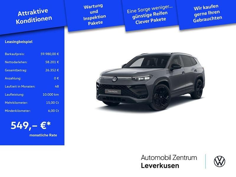 Delfingrau Neu 2025 VW Tayron R-line SUV | 59.980 € (Fairer Preis) - Bild 1/4