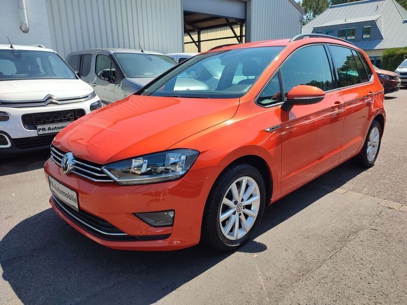 Orange Gebraucht 2016 VW Golf Sportsvan Van / Kleinbus | 12.999 € (Guter Preis) - Bild 1/4