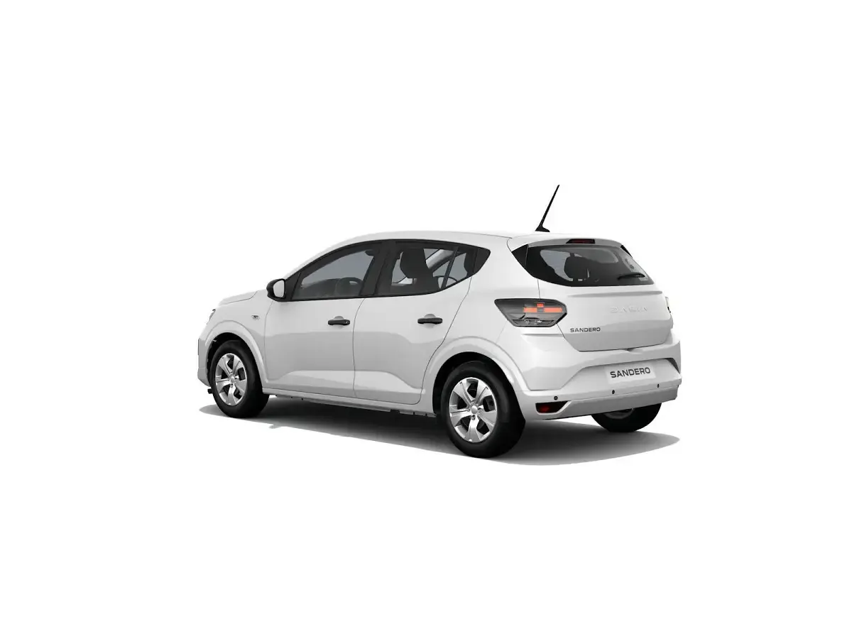 Neu Dacia Sandero Essentiel 67 PS (49 kW) 2025 Arktisweiß (weiß) Limousine