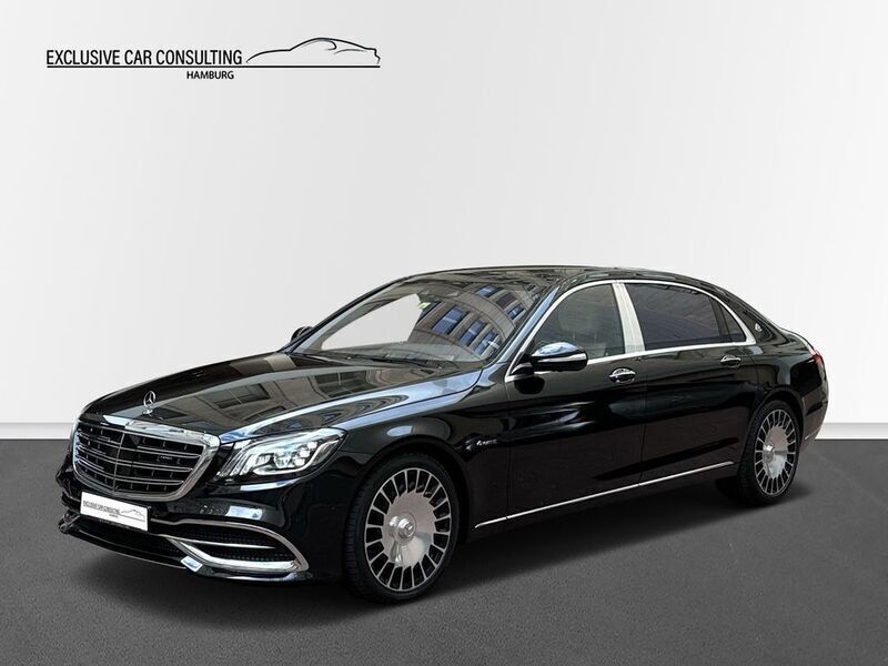 Obsidianschwarz metalliclack Gebraucht 2017 Mercedes S560 Limousine | 80.990 € - Bild 1/4