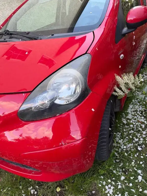 Occasion Toyota Aygo 68 ch (50 kW) 2007 Rouge Citadine