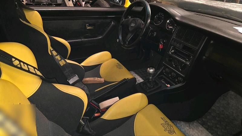 Gebraucht Audi Quattro Basis 170 PS (125 kW) 1989 Gelb Coupé