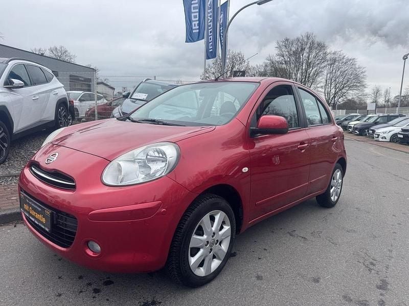 Gebraucht Nissan Micra S 80 PS (58 kW) 2012 Rot Kleinwagen