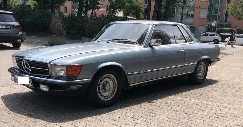 Blau Gebraucht 1981 Mercedes SLC280 Coupé | 18.700 € - Bild 1/4