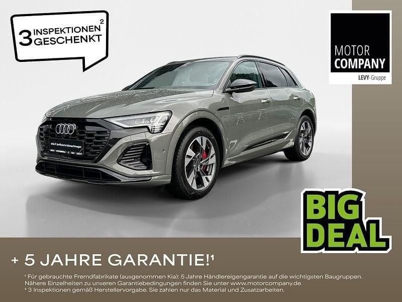 Grau Gebraucht 2023 Audi Q8 e-tron S-Line SUV | 46.390 € (Superpreis) - Bild 1/4