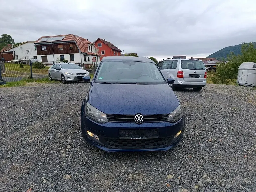 Gebraucht VW Polo Trendline 60 PS (44 kW) 2010 Blau Kleinwagen