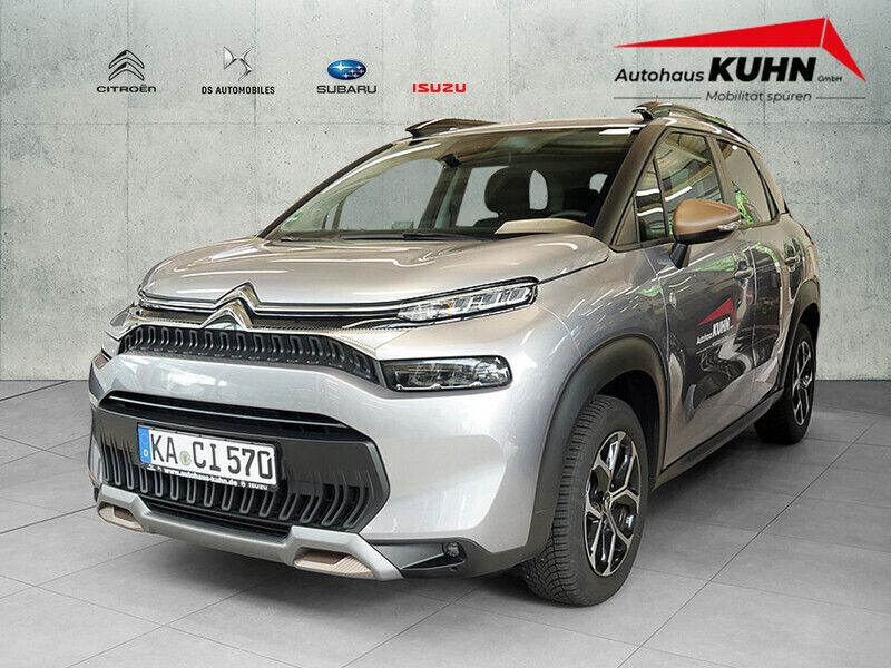 Grau Gebraucht 2024 Citroën C3 Aircross PureTech SUV | 18.880 € (Etwas zu teuer) - Bild 1/4
