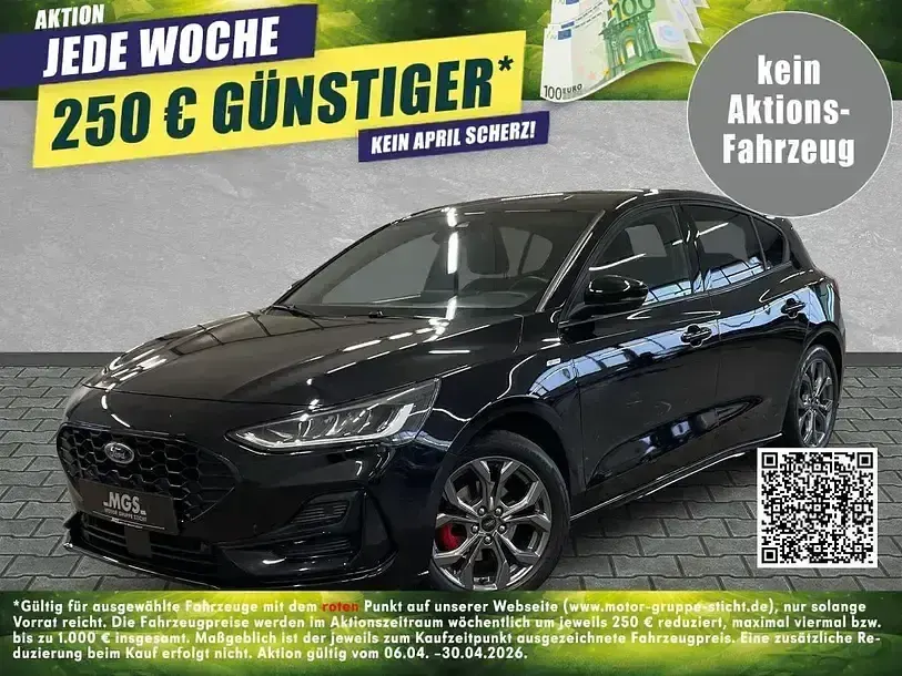 Używany Ford Focus ST-Line 125 KM (91 kW) 2022 Sedan/Limuzyna