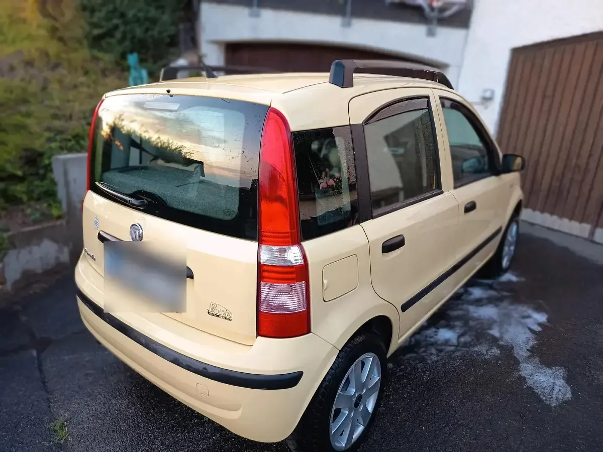 Gebraucht Fiat Panda 44 PS (32 kW) 2008 Gelb Kleinwagen