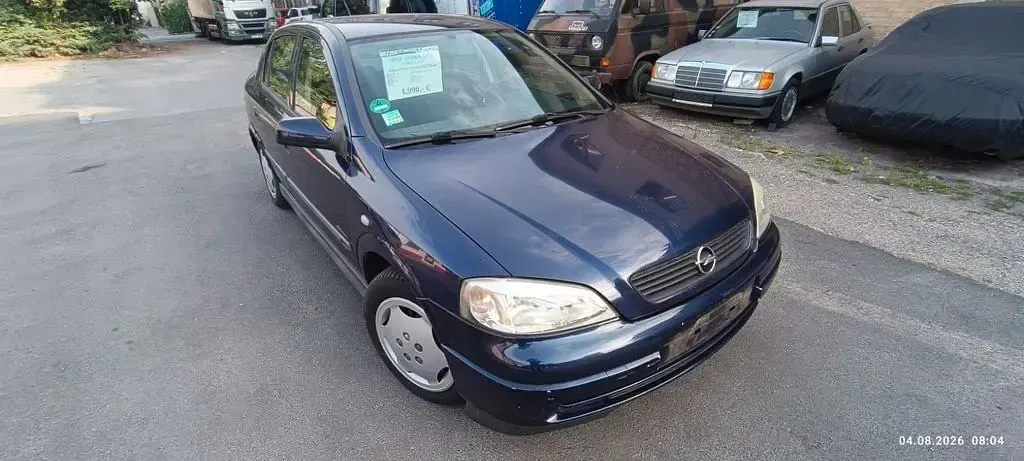 Gebraucht Opel Astra Comfort 101 PS (74 kW) 2001 Blau Kombi