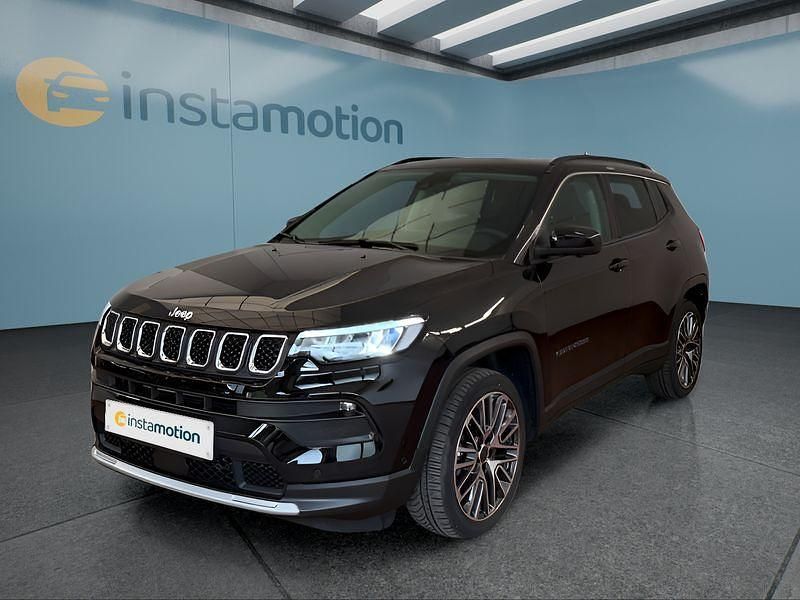 Gebraucht Jeep Compass Limited 131 PS (96 kW) 2024 Schwarz SUV