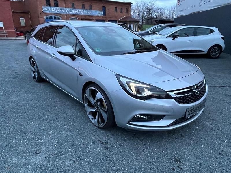 Gebraucht Opel Astra Dynamic 125 PS (91 kW) 2018 Silber Kombi