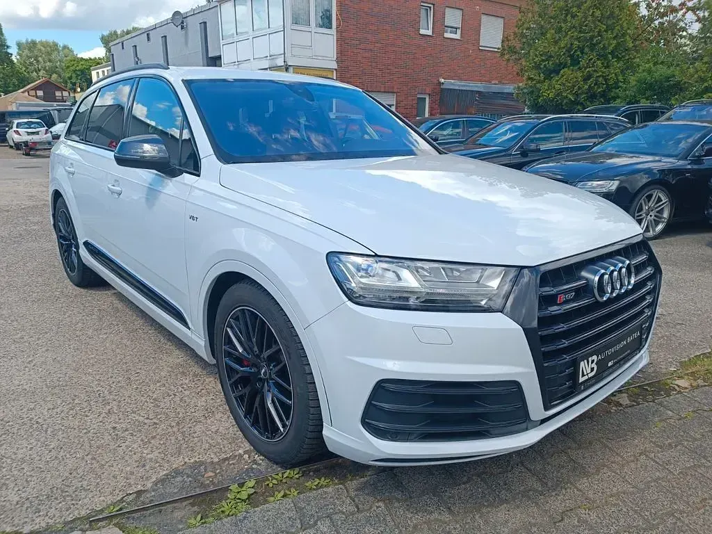 Gebraucht Audi SQ7 Sport 435 PS (319 kW) 2018 Gletscherweiß metallic SUV