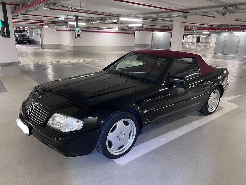 Schwarz Gebraucht 1998 Mercedes SL500 Edition Cabrio | 45.900 € - Bild 1/4