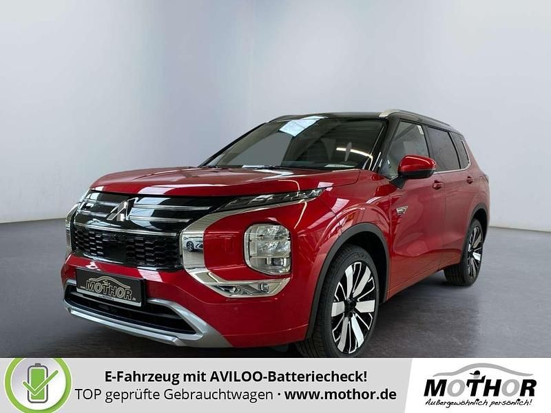 Dynamik rot Gebraucht 2025 Mitsubishi Outlander P-HEV Top SUV | 52.680 € - Bild 1/4