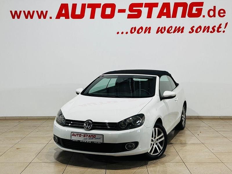 Gebraucht VW Golf Cabriolet 105 PS (77 kW) 2011 Weiß Cabrio