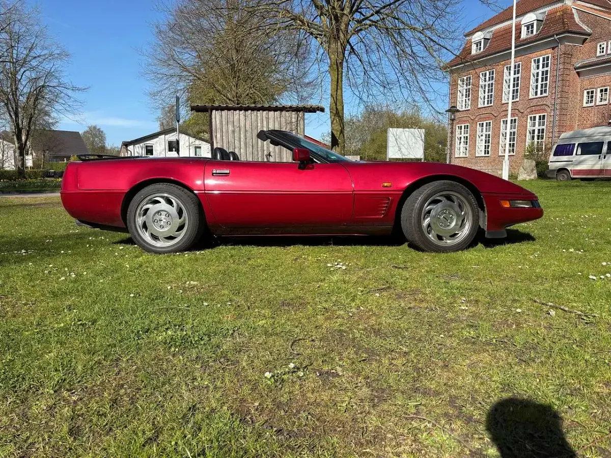 Gebraucht Chevrolet Corvette C4 LT 281 PS (206 kW) 1996 Rot Cabrio