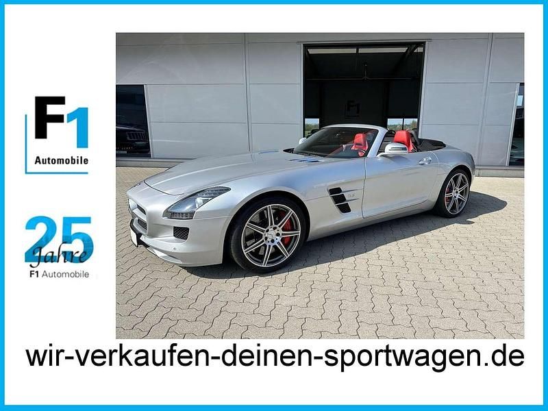 Iridiumsilber Gebraucht 2012 Mercedes SLS AMG AMG Cabrio | 177.900 € (Fairer Preis) - Bild 1/3