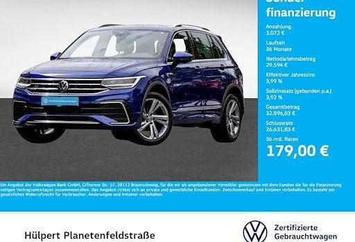 Gebraucht VW Tiguan R-line 150 PS (110 kW) 2023 Blau SUV