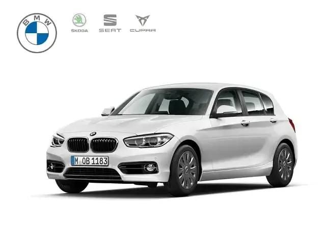Weiss Gebraucht 2019 BMW 118 Sport Line Kleinwagen | 19.490 € (Guter Preis) - Bild 1/4