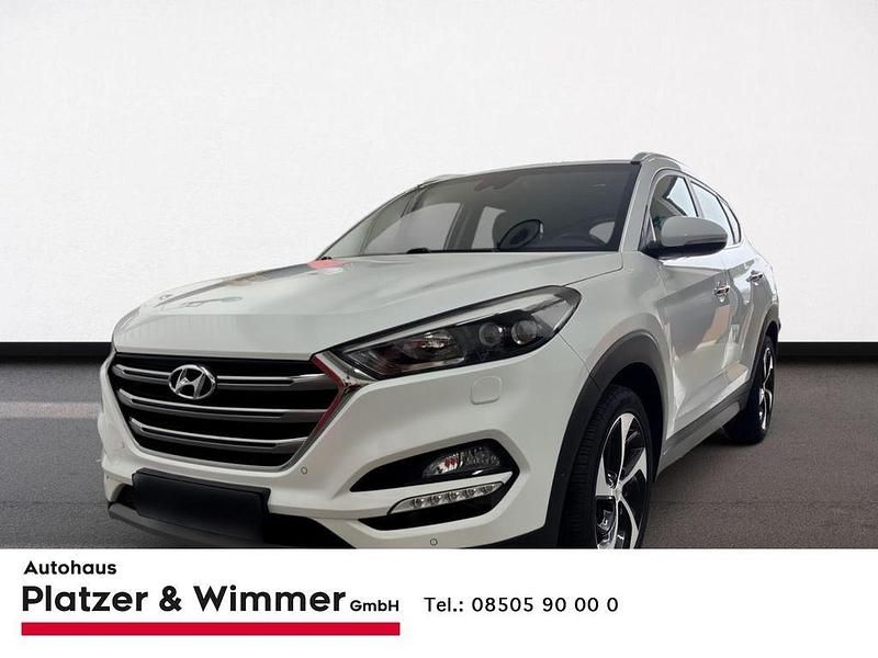 Weiß Gebraucht 2017 Hyundai Tucson Premium SUV | 19.490 € (Fairer Preis) - Bild 1/4