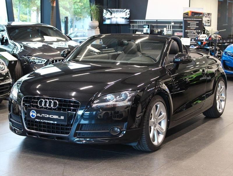 Schwarz Gebraucht 2008 Audi TT Roadster Design Cabrio | 19.990 € (Teuer) - Bild 1/4