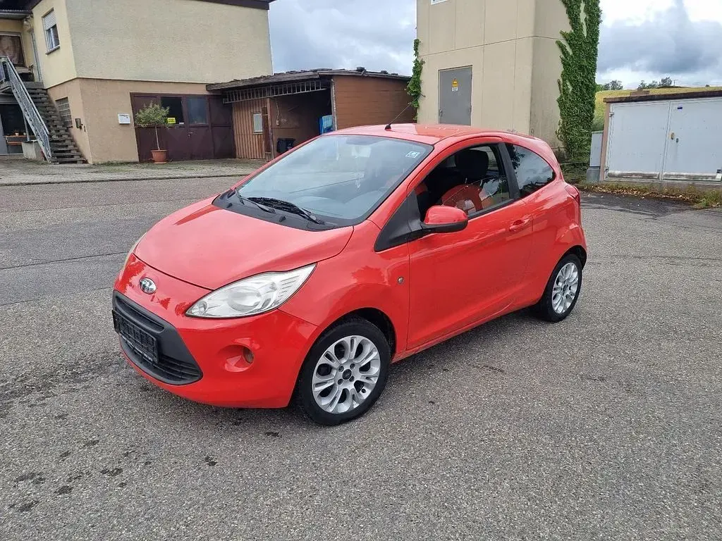 Gebraucht Ford Ka Titanium 69 PS (50 kW) 2009 Rot Kleinwagen